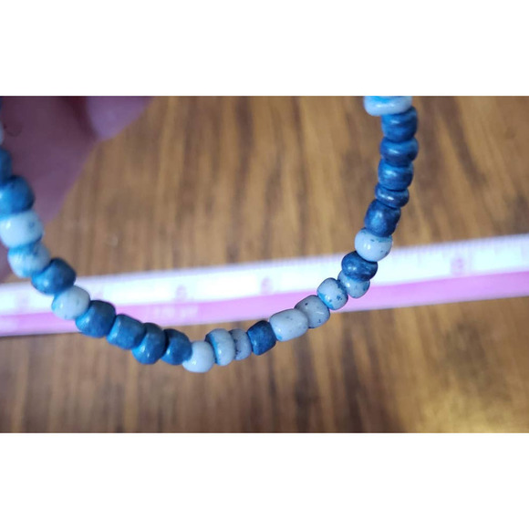 Lot of 5 Womans Vintage Beaded Elastic Friendship Bracelets - Picture 13 of 15